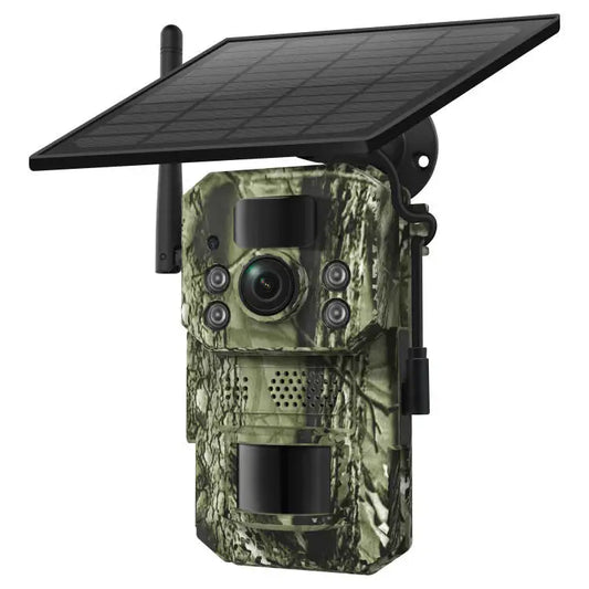 SECTEC 4G GPS Trail Hunting Camera GSM 4G Cellular Outdoor Trail Camera Invisible Lights Camouflage Hunting Camera Night Vision